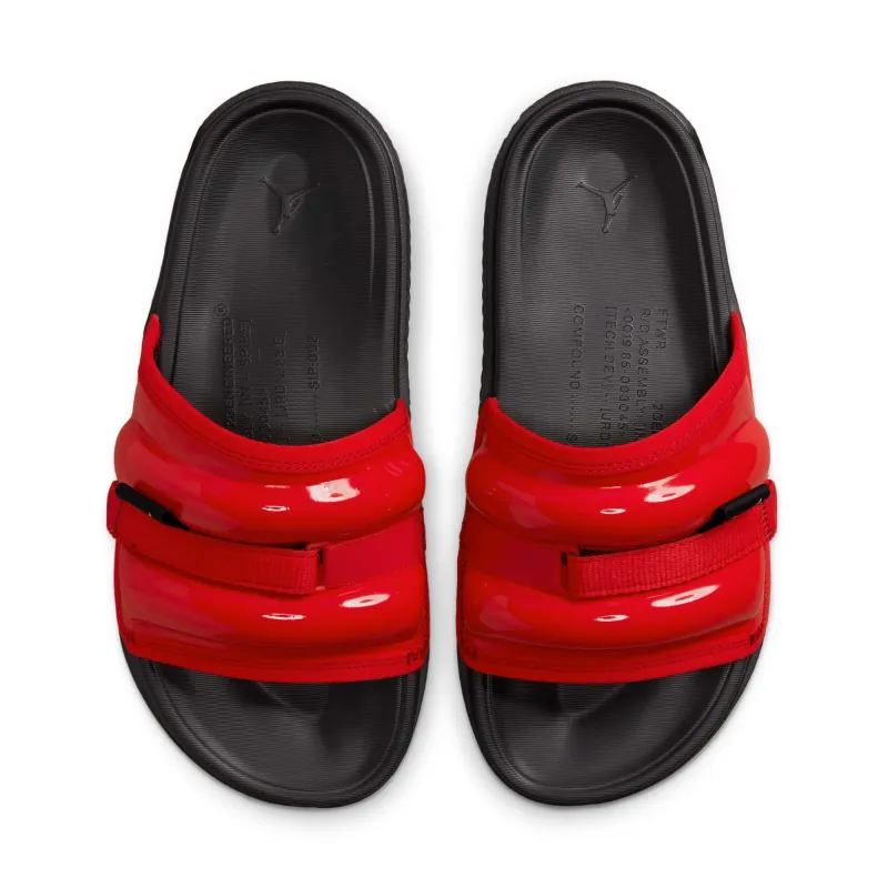 Air Jordan Men's Super Play Slides 'Patent Red' - Dm1683-601 sold by Zulily