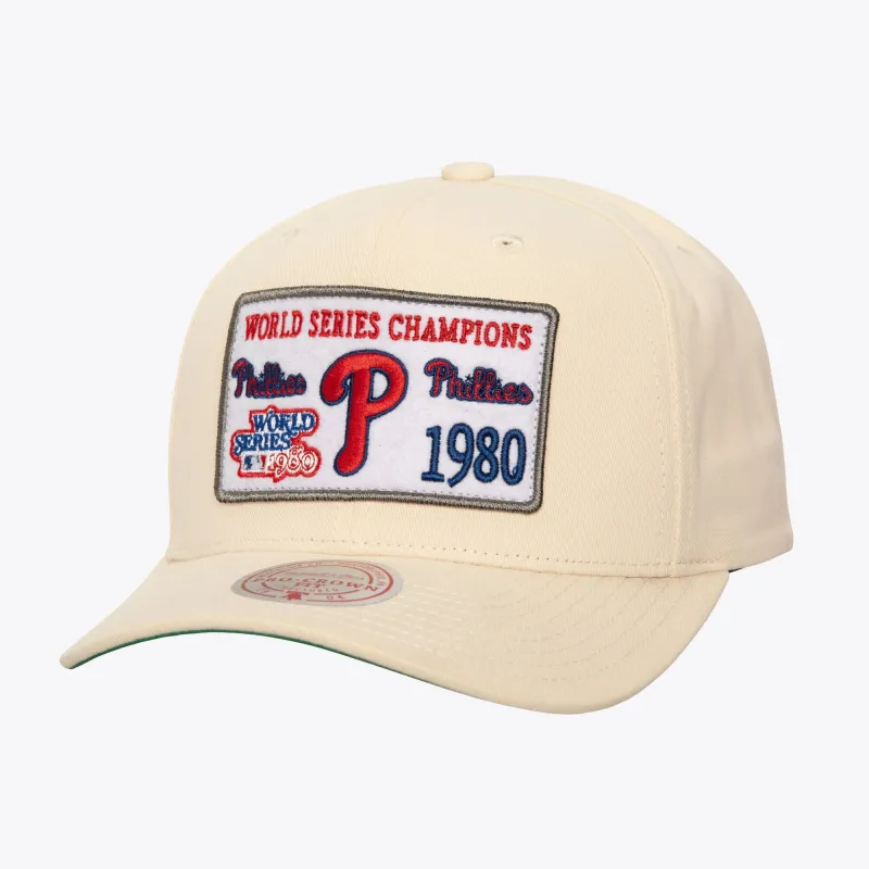 Mitchell & Ness Men's Mlb Brushed Patch Pro Snapback Phillies made by Mitchell & Ness