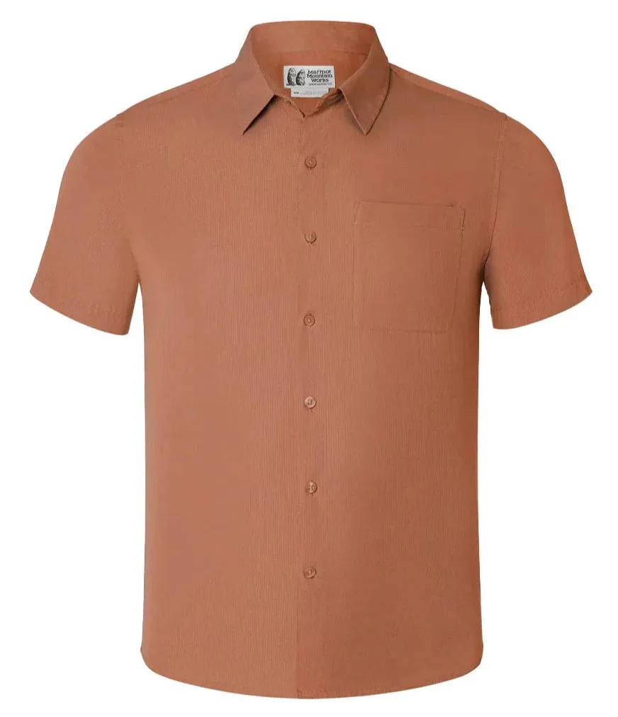 Marmot Men's Aerobora Ss Short Sleeve Button Down Upf 20 Shirt - M14116-20497 sold by Zulily