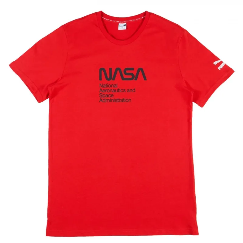 Puma Men's X Nasa Space Agency Tee - 597134-11 made by Puma