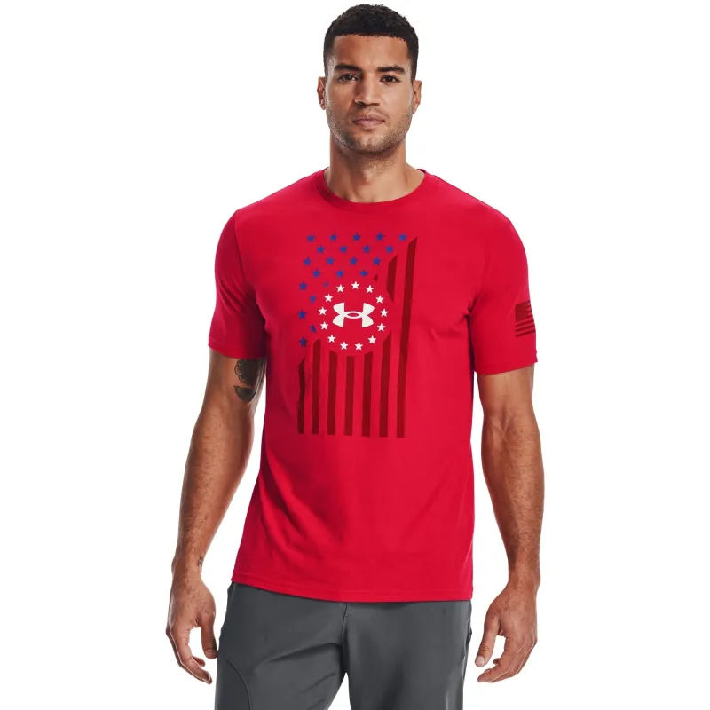 Under Armour Men's Freedom Chest Flag T-Shirt - 1365053-600 sold by Zulily