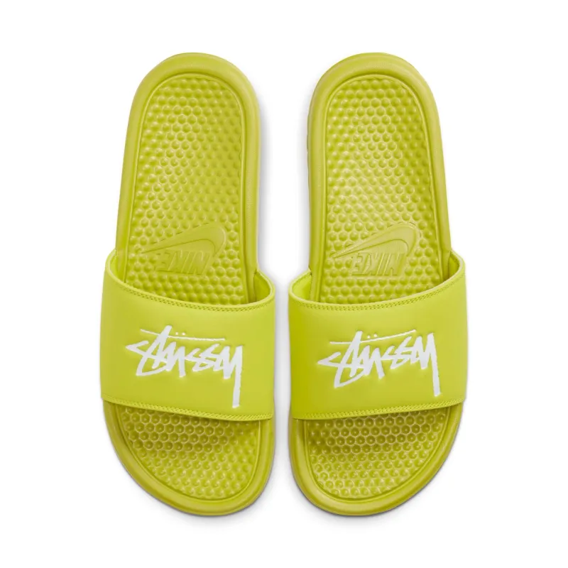 Nike Men's Stussy X Benassi 'Bright Cactus' - Cw2787-300 sold by Zulily