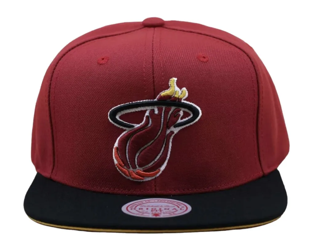 Mitchell & Ness Men's Nba Core Basic Snapback Hwc Heat sold by Zulily