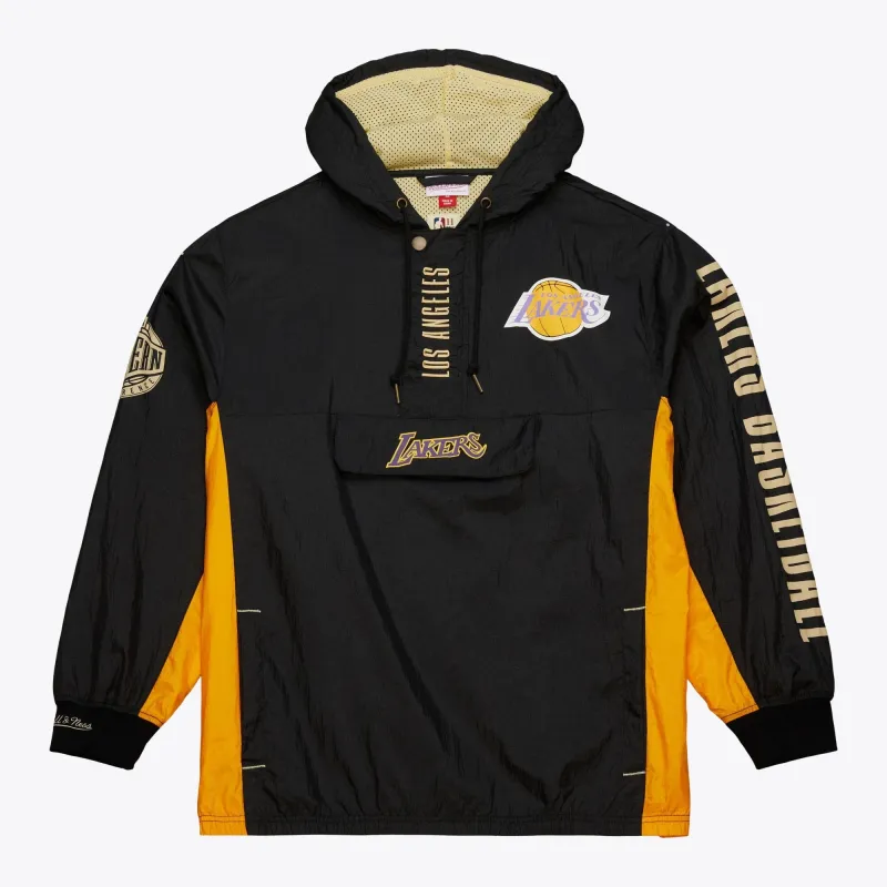Mitchell & Ness Men's Nba Team Og 2.0 Anorak Windbreaker Vintage Logo Lakers sold by Zulily