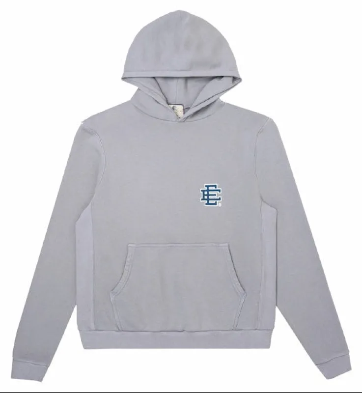 Eric Emanuel Men's Ee Basic Hoodie Poppy/Grey Fw22 - Ee0000259 sold by Zulily