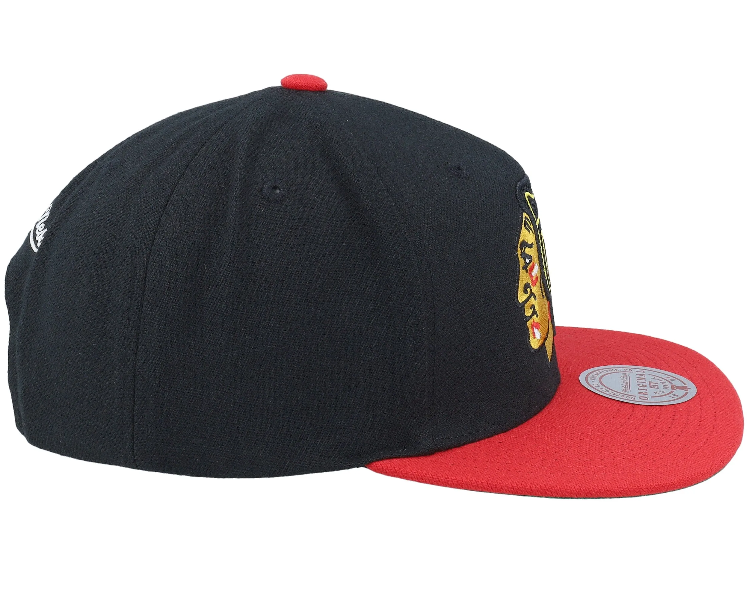 Mitchell & Ness Men's Nhl 2 Tone Side Patch Snapback Blackhawks sold by Zulily product image thumbnail 4