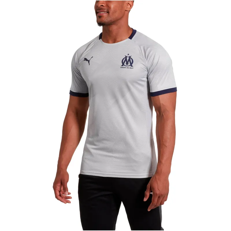 Puma Men's Olympique De Marseille Graphic Jersey With Sponsor Logo - 754654-02 sold by Zulily
