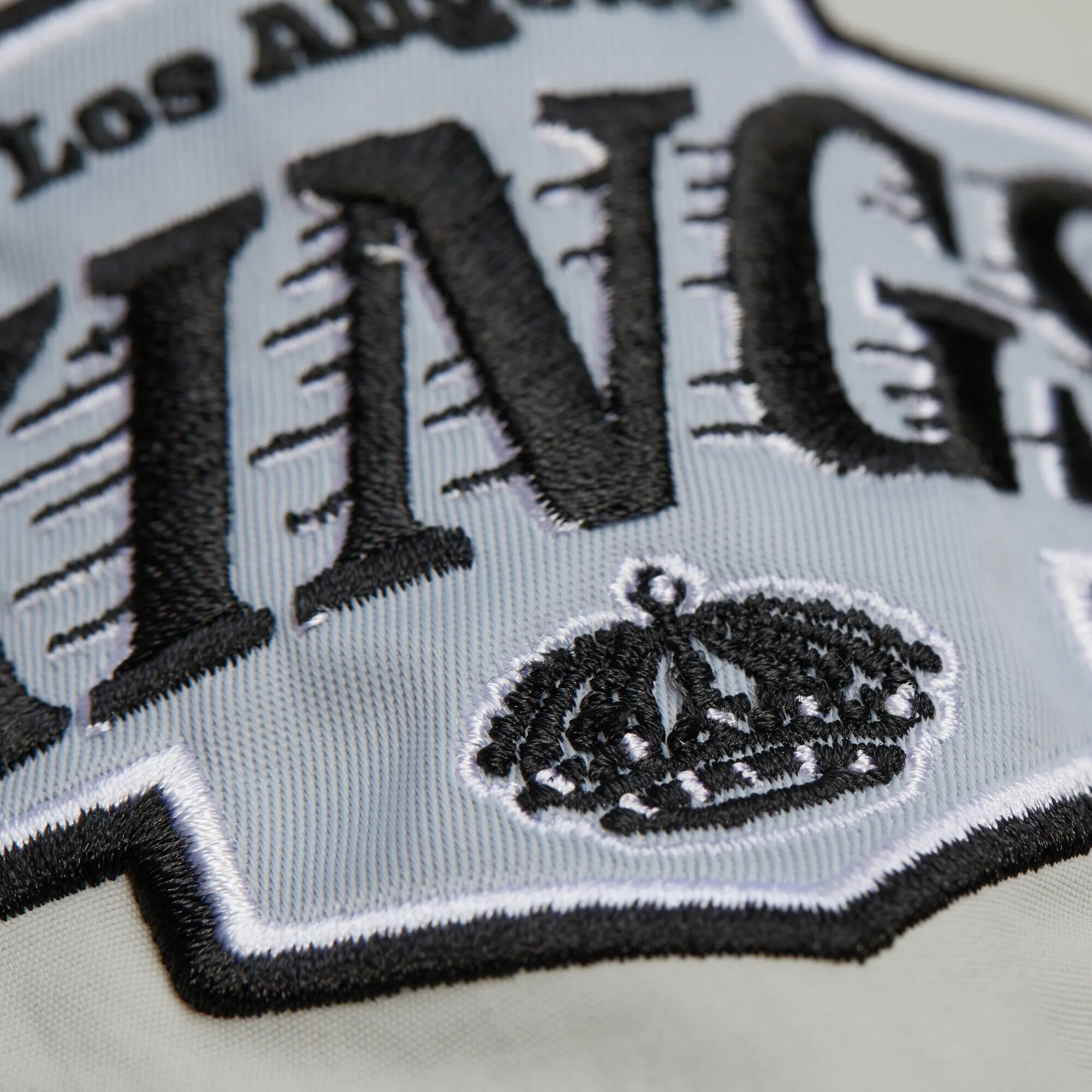 Mitchell & Ness Men's Nhl Nylon Pullover Jacket Vintage Logo Kings sold by Zulily product image thumbnail 4