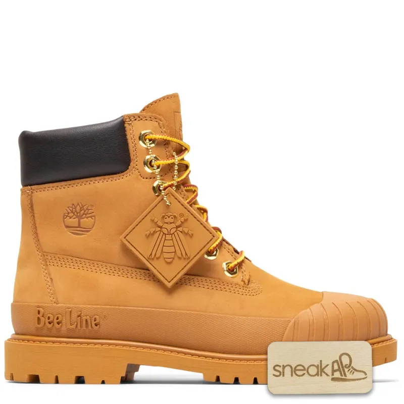 Timberland Women's 6" Waterproof Boot 'Premium Bee Line Rubber Toe Wp Wheat Nubuck' - Tb0A5Zqq231 sold by Zulily