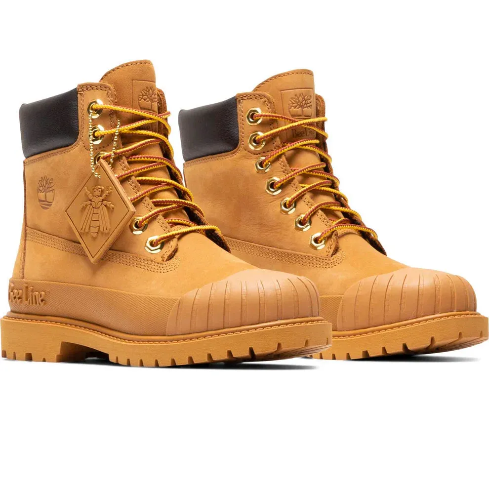 Timberland Women's 6" Waterproof Boot 'Premium Bee Line Rubber Toe Wp Wheat Nubuck' - Tb0A5Zqq231 sold by Zulily product image thumbnail 2