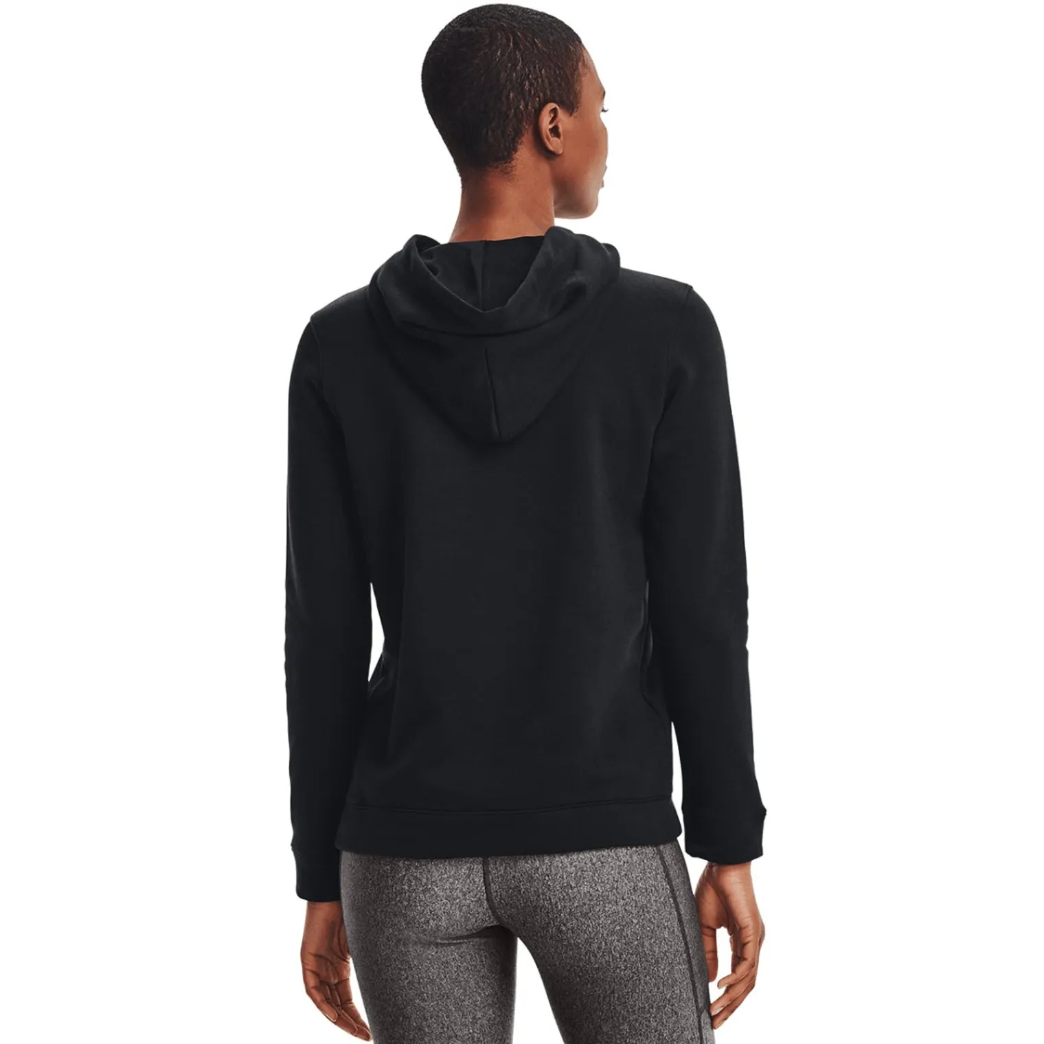 Under Armour Women's Hustle Fleece Hoody - 1300261-001 sold by Zulily product image thumbnail 2
