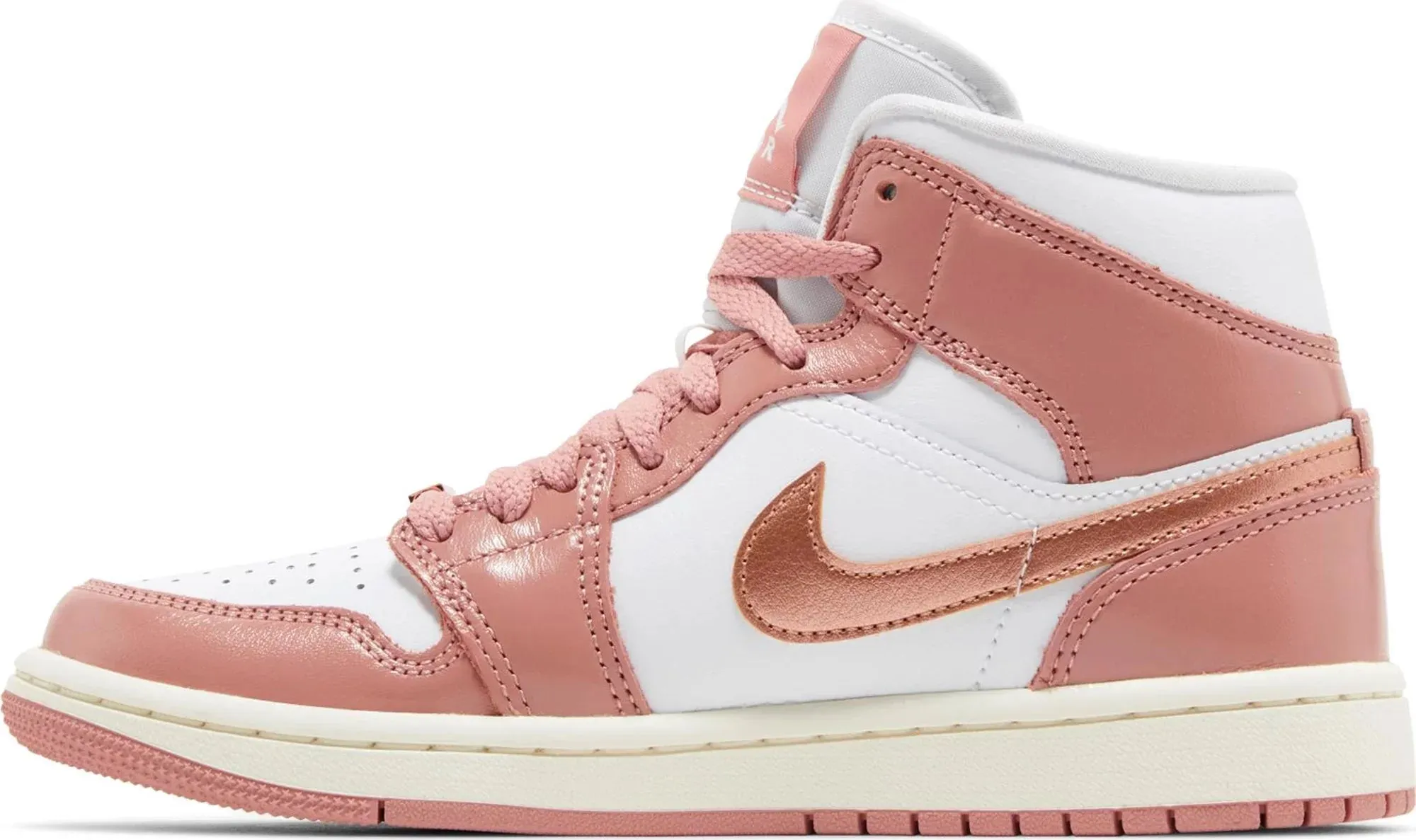 Air Jordan Women's Retro 1 Mid Se 'Red Stardust' - Fb9892-670 sold by Zulily product image thumbnail 3