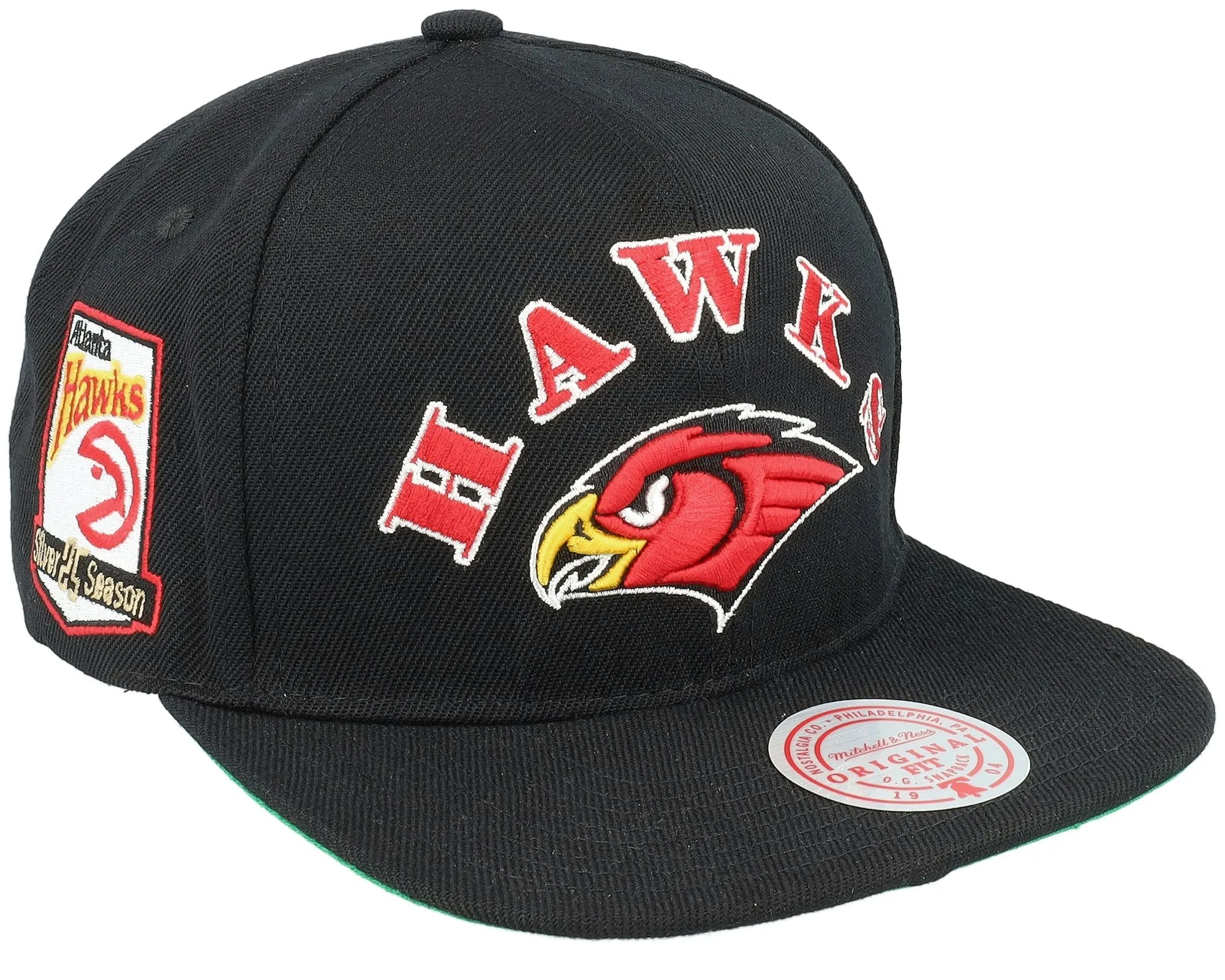 Mitchell & Ness Men's Nba My Squad Snapback Hwc Hawks - Black sold by Zulily product image thumbnail 2