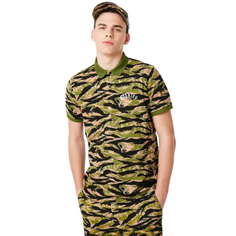 Oakley Men's Tiger Camo Piquet Ss Polo Tnp - 434448-98T sold by Zulily