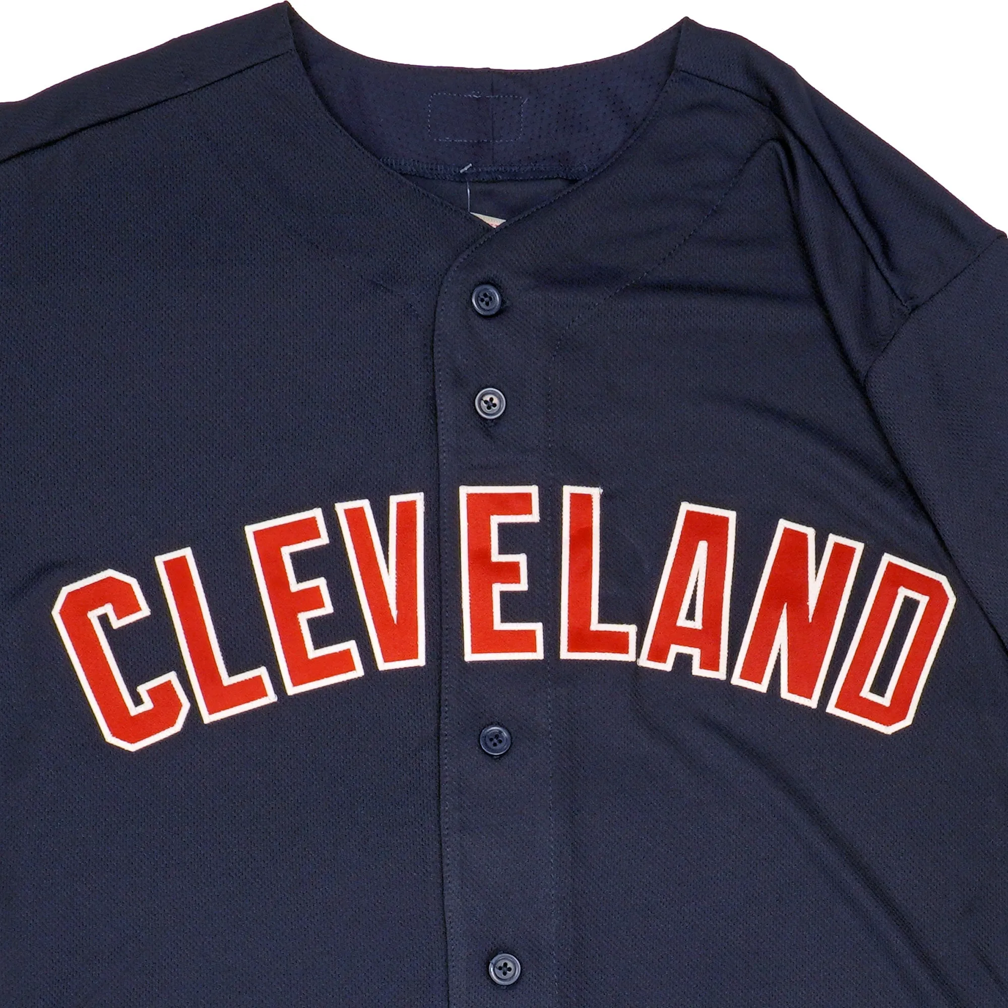 Majestic Men's Mlb Cleveland Indians Authentic On Field Flex Base Jersey - Navy Alternate sold by Zulily product image thumbnail 2