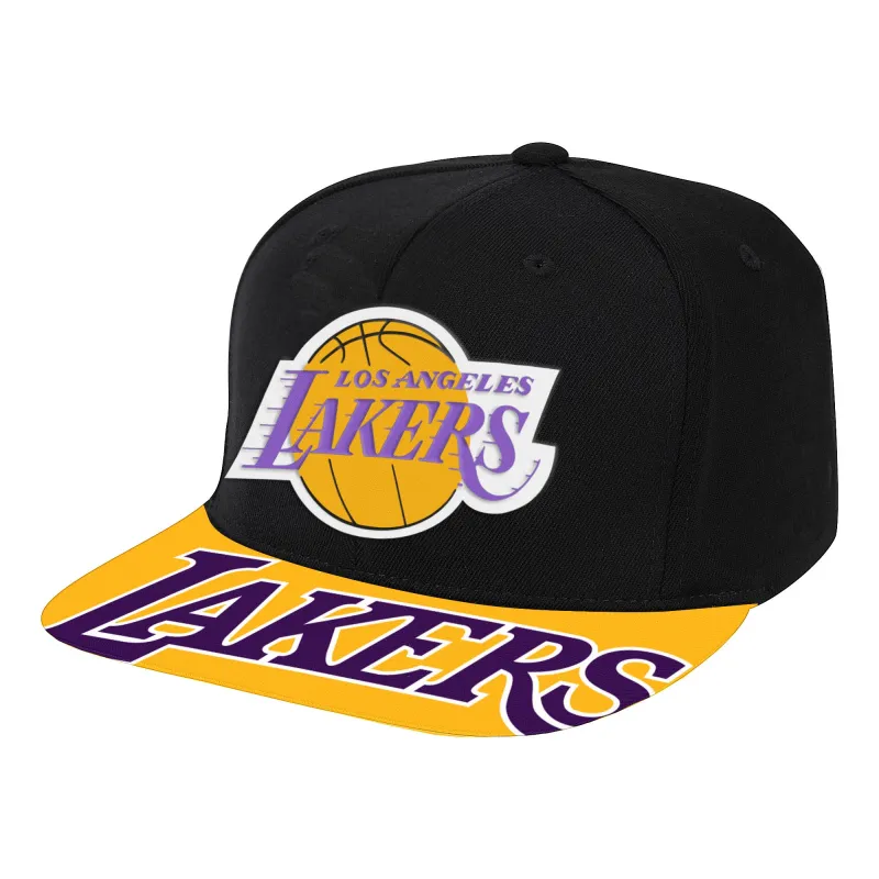 Mitchell & Ness Men's Nba Swingman Pop Snapback Hwc Lakers - Black-Yellow sold by Zulily