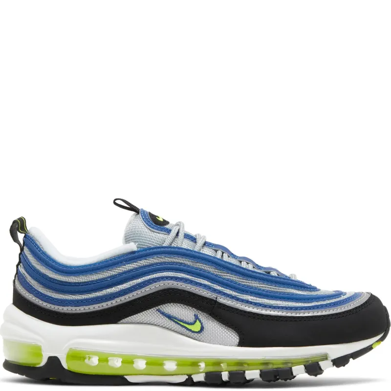 Nike Women's Air Max 97 Og (W) 'Atlantic Blue Voltage Yellow' - Dq9131-400 made by Nike