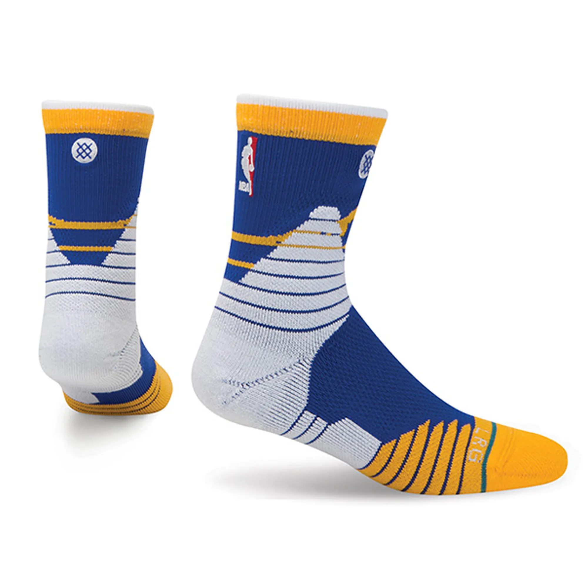Stance Men's Nba Golden State Warriors Quarter Socks - M359D6Cqwa-Blu sold by Zulily