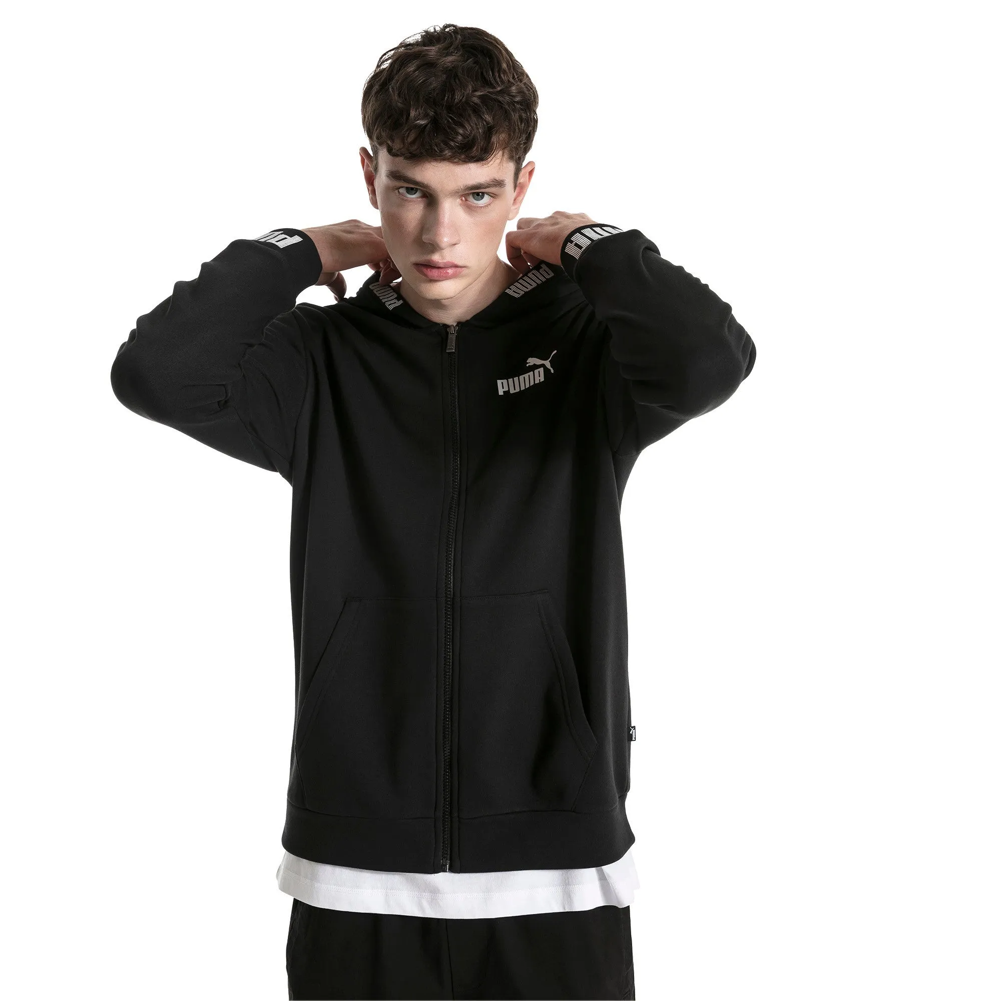 Puma Men's Amplified Hooded Jacket Tr - 854738-01 sold by Zulily