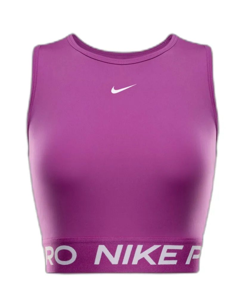 Nike Women's Pro Dri-Fit Cropped Tank Top - Fz3615-518 sold by Zulily product image thumbnail 3