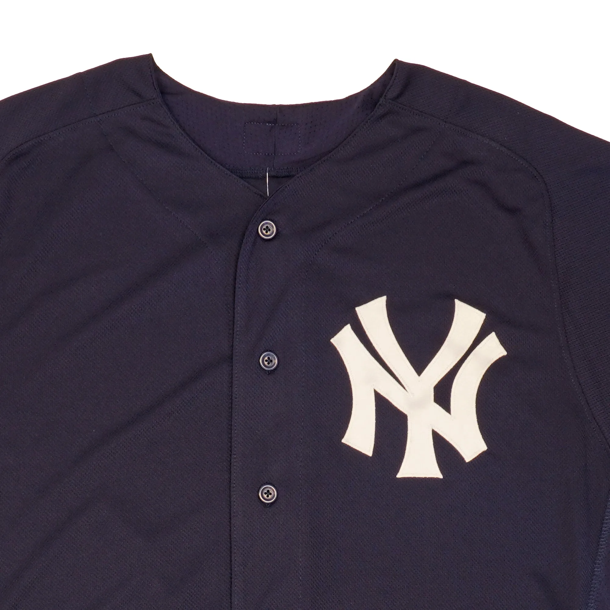 Majestic Men's Mlb New York Yankees Authentic On Field Flex Base Jersey - Navy Logo sold by Zulily product image thumbnail 2
