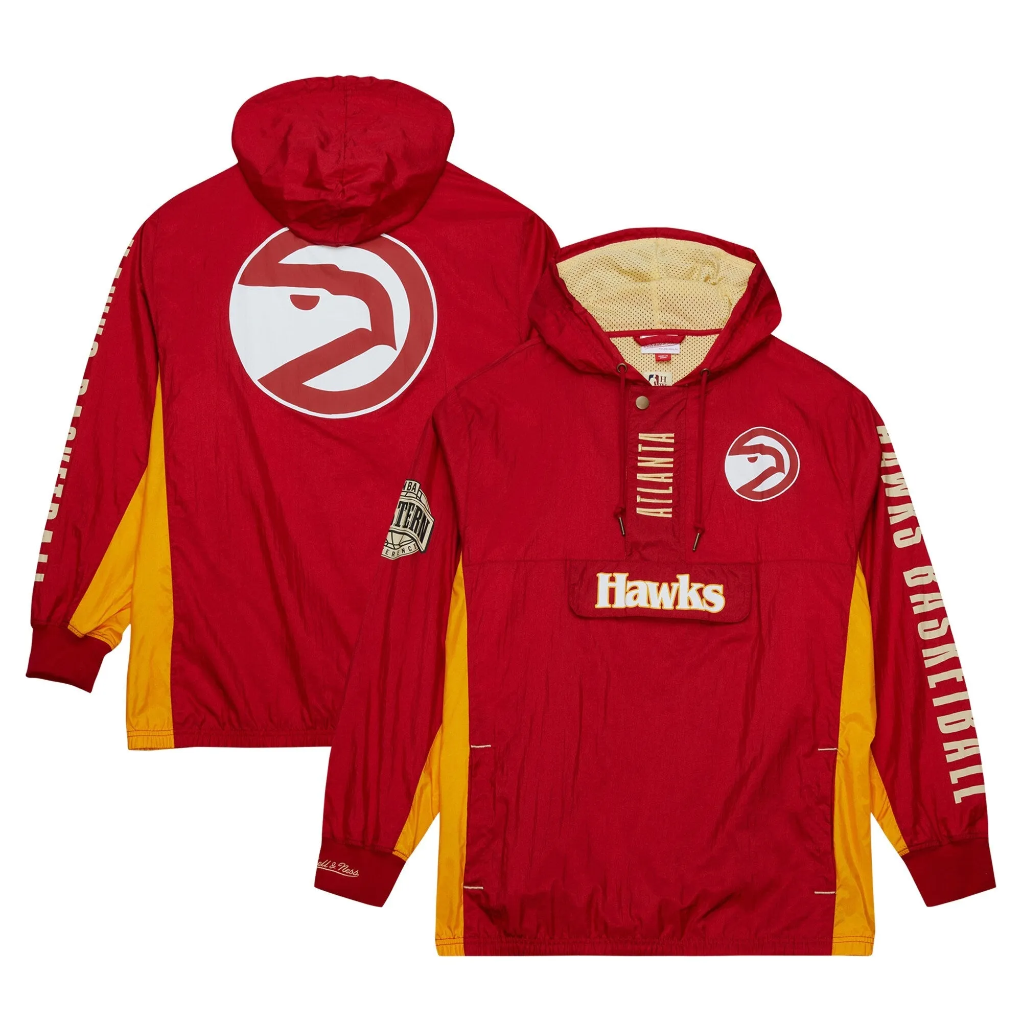 Mitchell & Ness Men's Nba Team Og 2.0 Anorak Windbreaker Vintage Logo Hawks sold by Zulily product image thumbnail 2