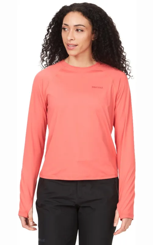 Marmot Women's Windridge Ls Upf 50 Crew Neck T-Shirt Tee Shirt - M14236-9949 sold by Zulily