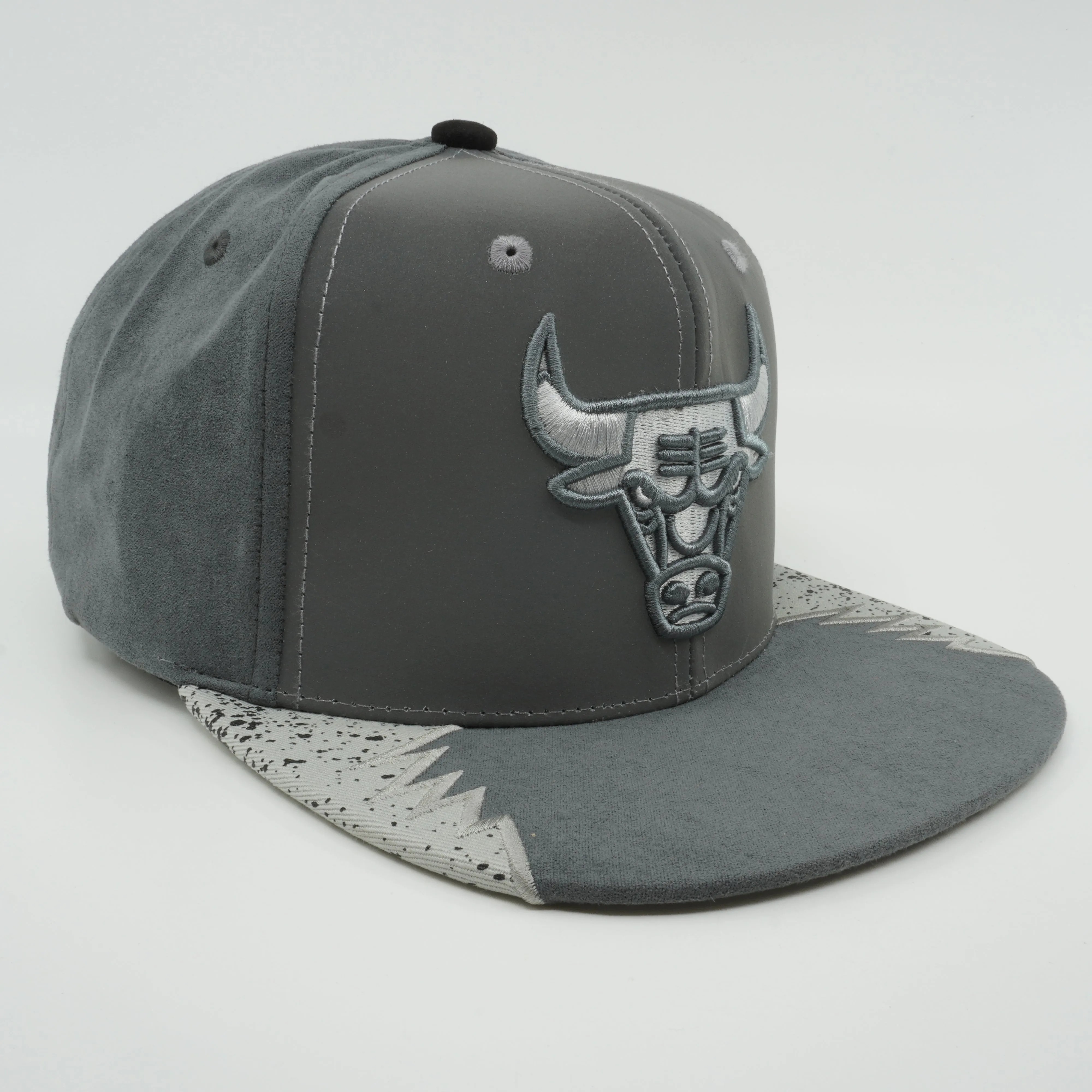 Mitchell & Ness Men's Nba Day 5 Snapback Bulls - Grey sold by Zulily product image thumbnail 3