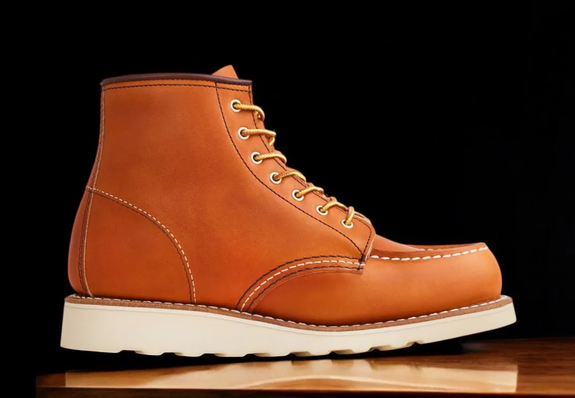 Red Wing Shoes Women's Red Wing Classic Moc 6-Inch Short Boot (Medium Width) - 3375 sold by Zulily