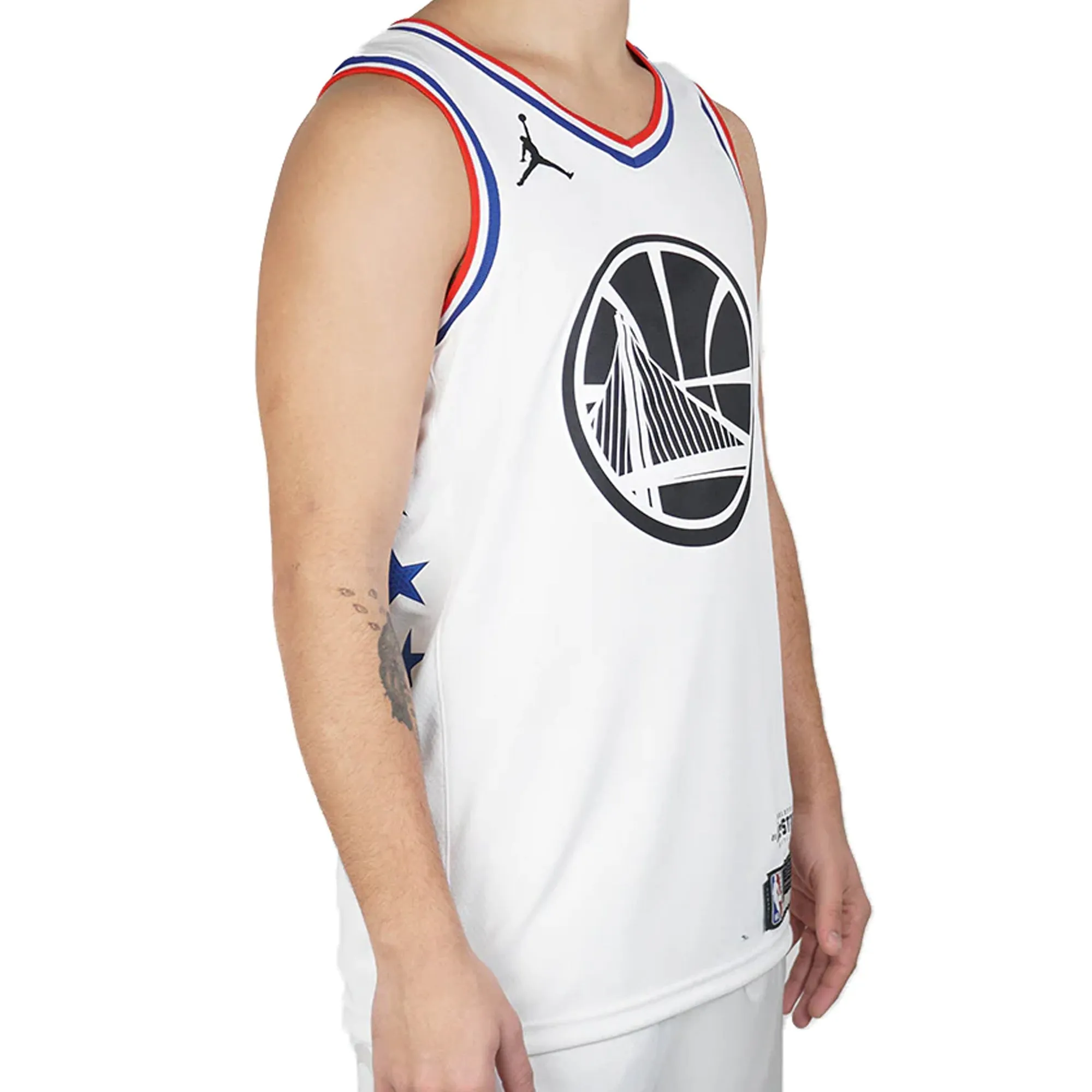 Air Jordan Men's Nba Gsw Curry All-Star Edition Swingman Jersey - Bv3574-101 sold by Zulily product image thumbnail 3