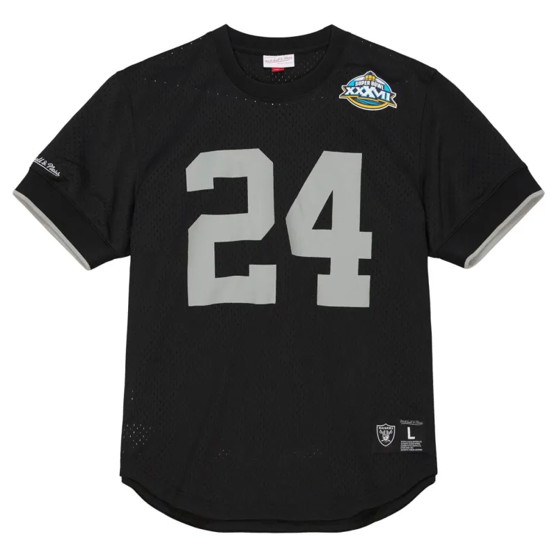 Mitchell & Ness Men's Nfl N&N Mesh Crewneck Raiders 2002 Charles Woodson sold by Zulily