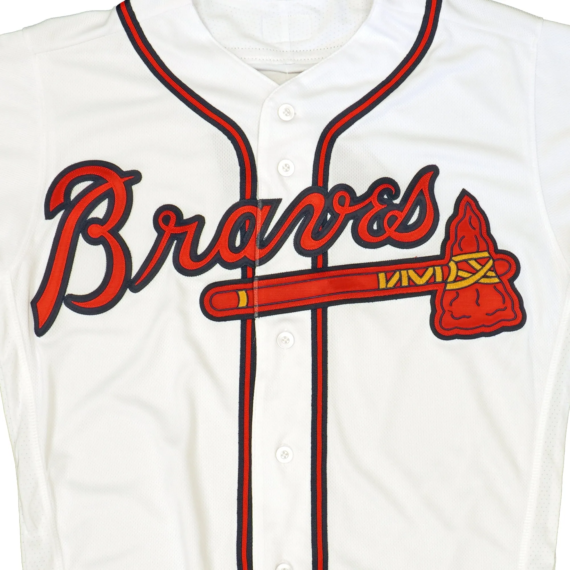 Majestic Men's Mlb Atlanta Braves Authentic On Field Flex Base Jersey - Home White sold by Zulily product image thumbnail 2