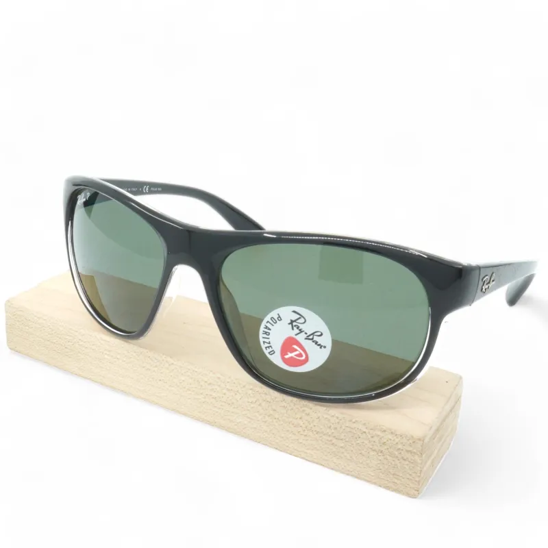 Ray-Ban Unisex Square Polarized Sunglasses - Rb4351-6039/9A_59 sold by Zulily