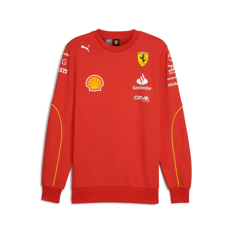 Puma Men's Sf Scuderia Ferrari Team Crew Neck Sweatshirt - 763599-01 sold by Zulily