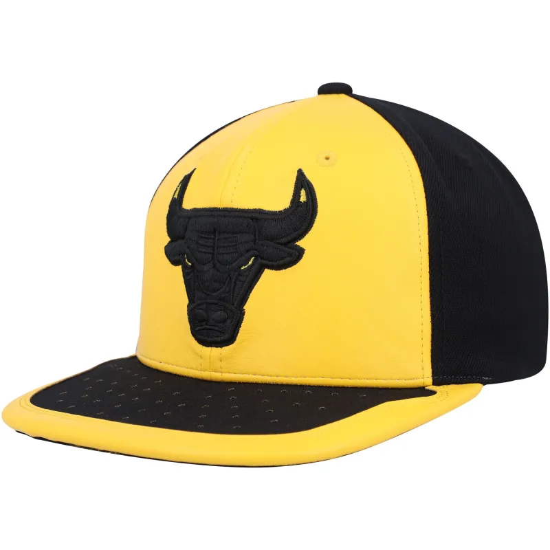 Mitchell & Ness Men's Nba Day One Snapback Bulls - Yellow-Black sold by Zulily