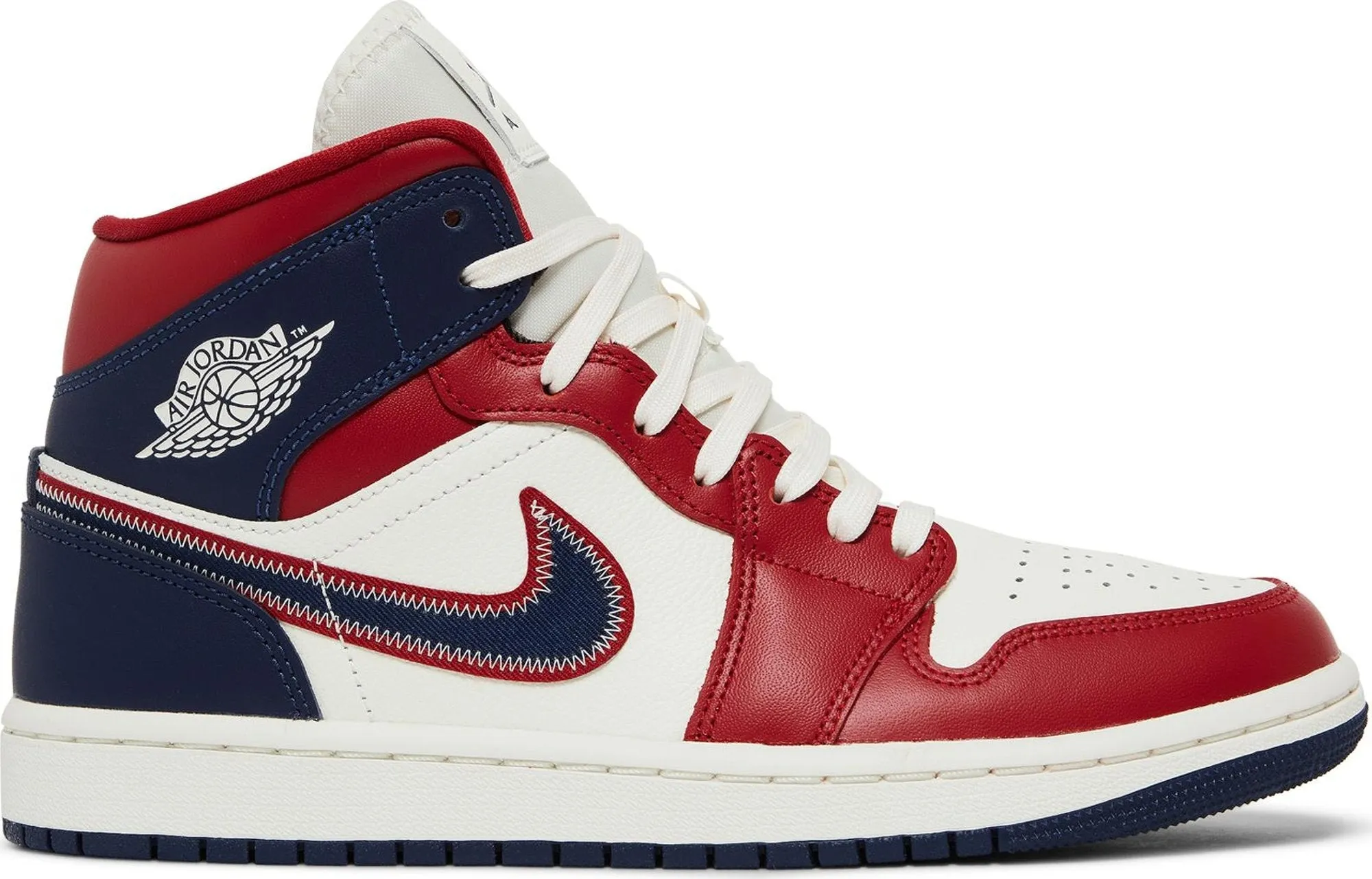 Air Jordan Women's Retro 1 Mid 'Usa (2022)' (Women'S) - Dq7648-600 sold by Zulily