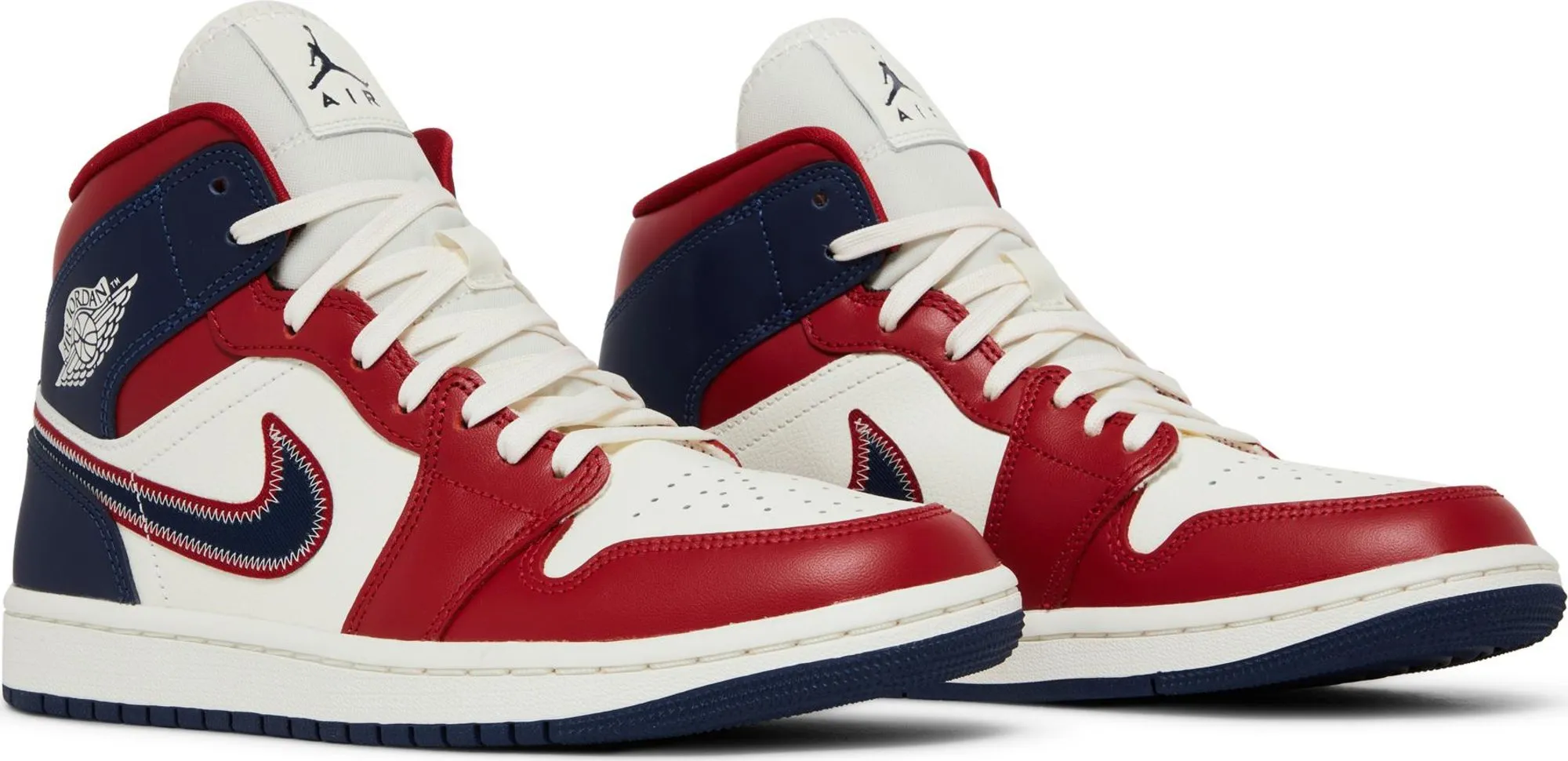 Air Jordan Women's Retro 1 Mid 'Usa (2022)' (Women'S) - Dq7648-600 sold by Zulily product image thumbnail 2