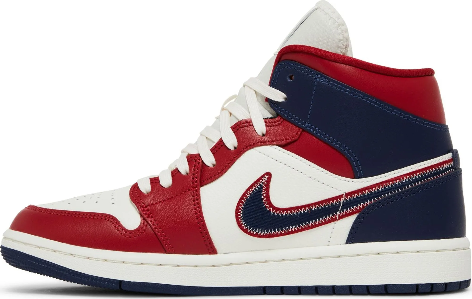 Air Jordan Women's Retro 1 Mid 'Usa (2022)' (Women'S) - Dq7648-600 sold by Zulily product image thumbnail 3