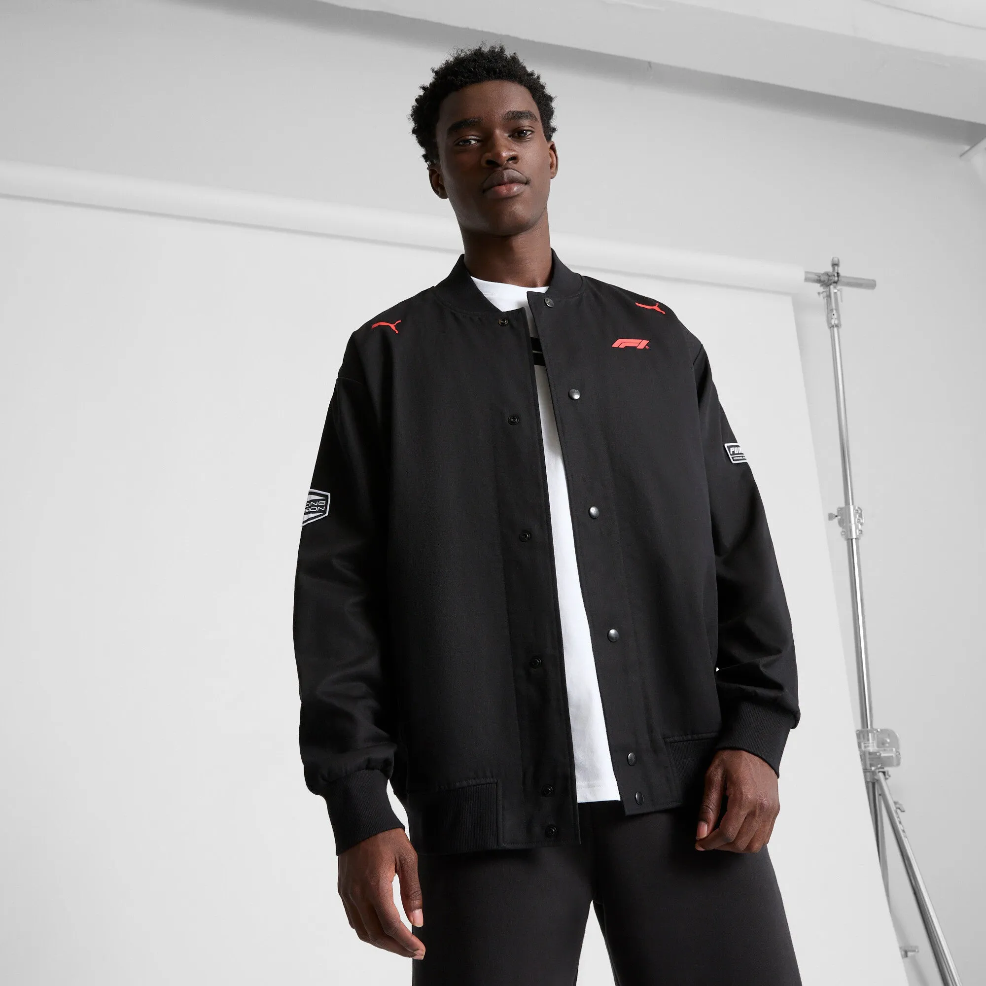 Puma Men's F1 Statement Bomber Jacket - 627125-01 sold by Zulily product image thumbnail 3