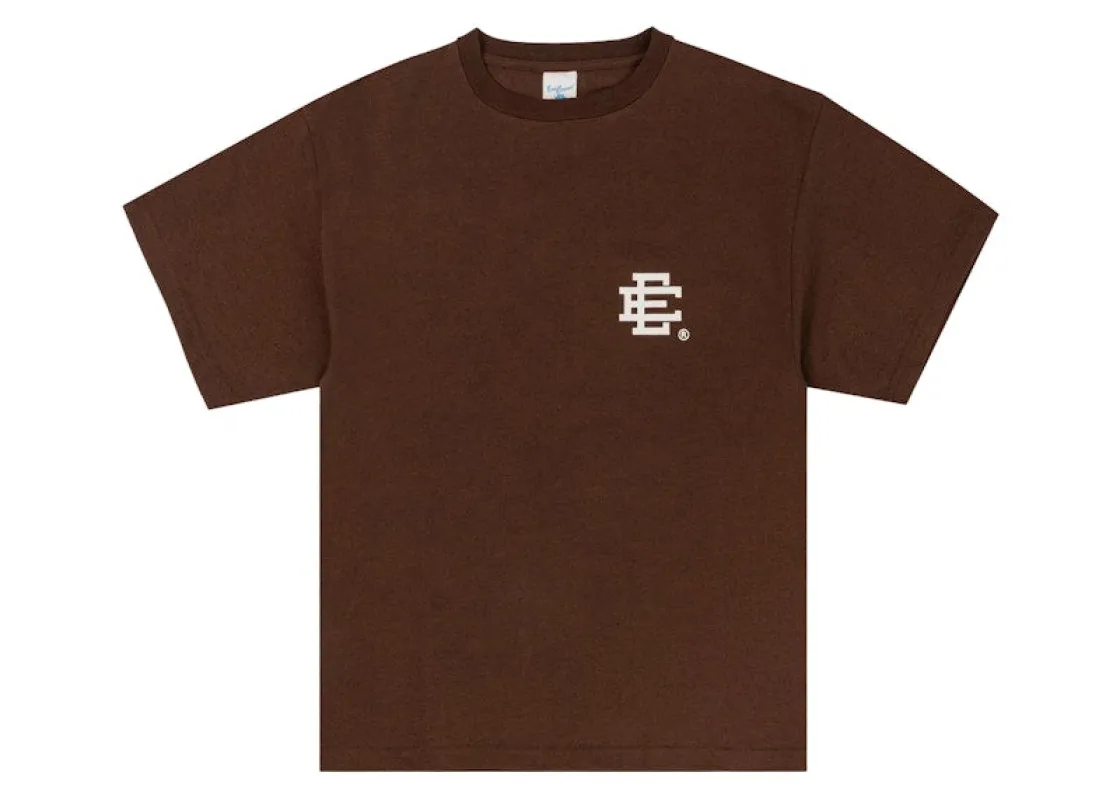 Eric Emanuel Men's Ee Basic T-Shirt Fw24 - Ttcorcot-Brnwht made by Zulily