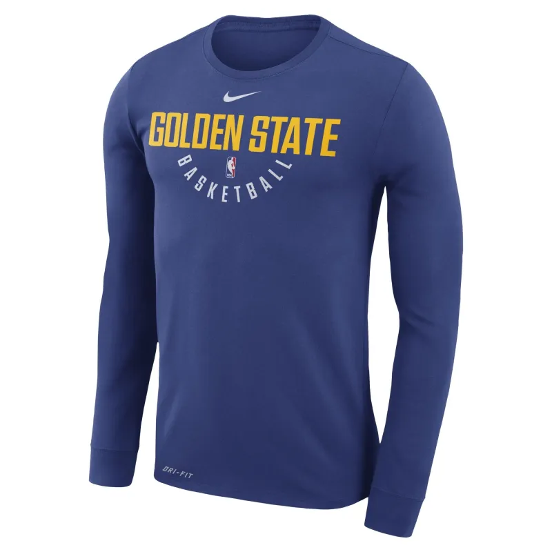 Nike Men's Nba Golden State Warriors Dri-Fit Long Sleeve T-Shirt - 927943-495 sold by Zulily