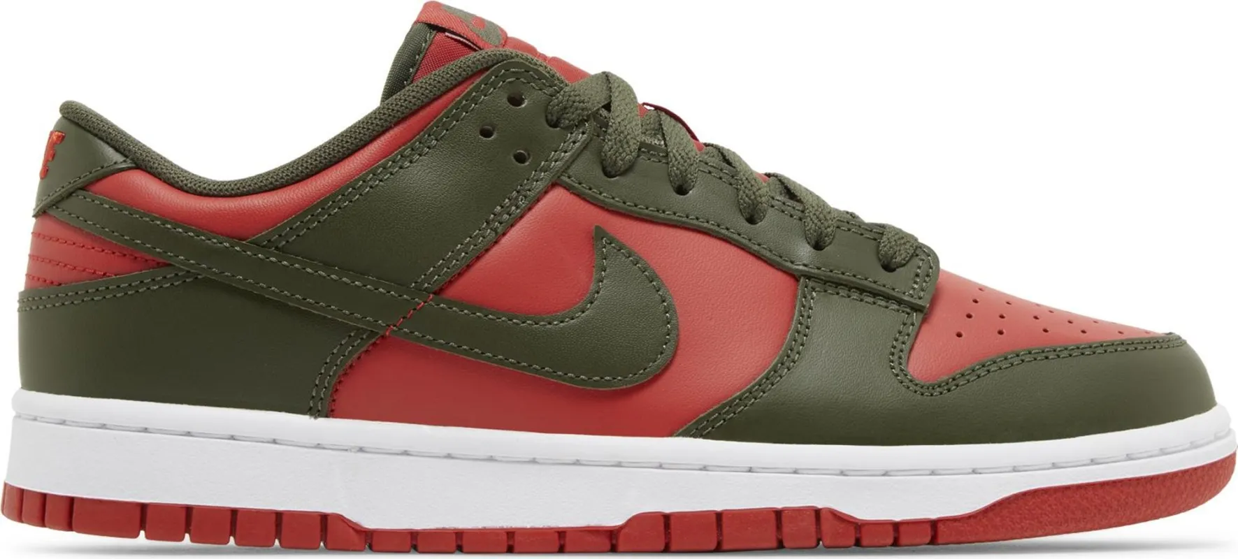 Nike Men's Dunk Low 'Mystic Red Cargo Khaki' - Dv0833-600 made by Nike