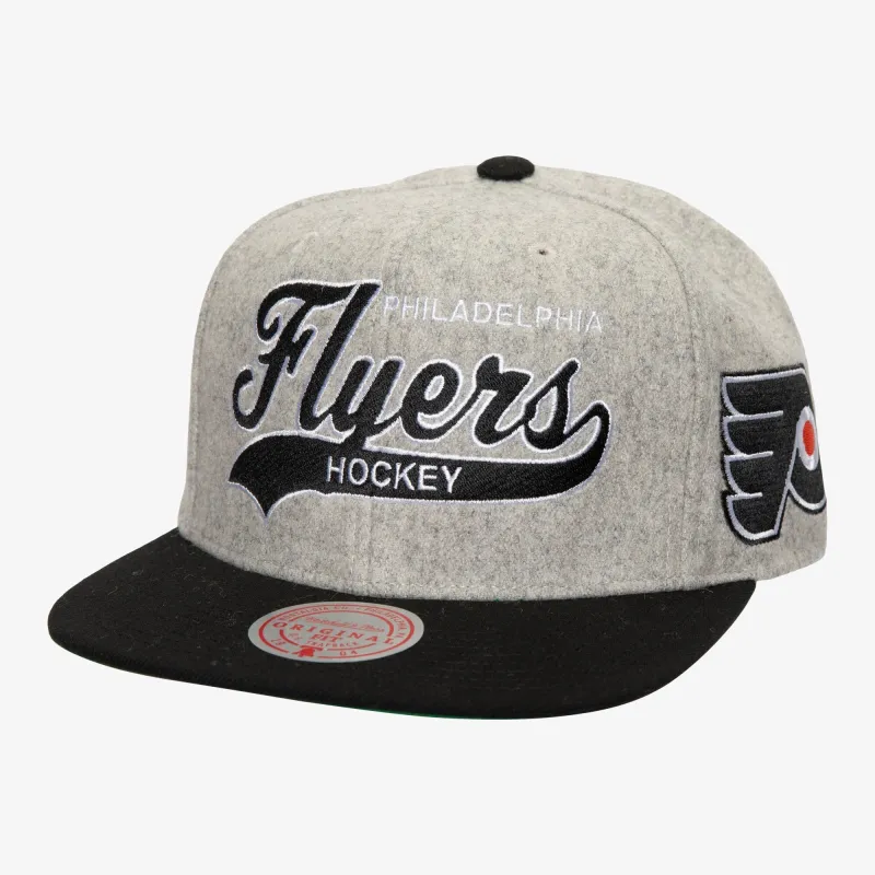 Mitchell & Ness Men's Nhl Tailsweep 2.0 Melton Snapback Flyers sold by Zulily
