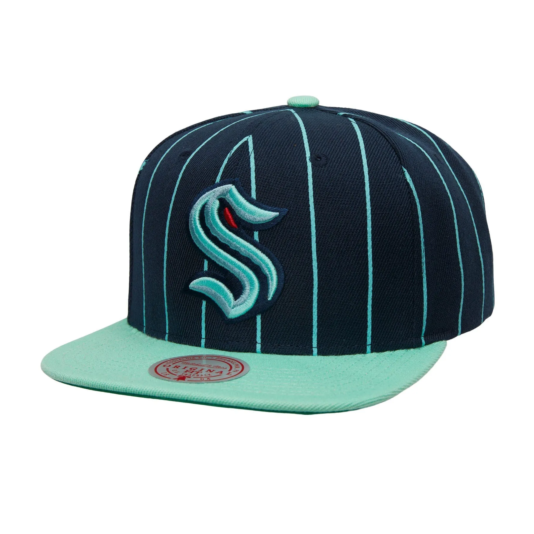 Mitchell & Ness Men's Nhl Team Pin Snapback Kraken sold by Zulily
