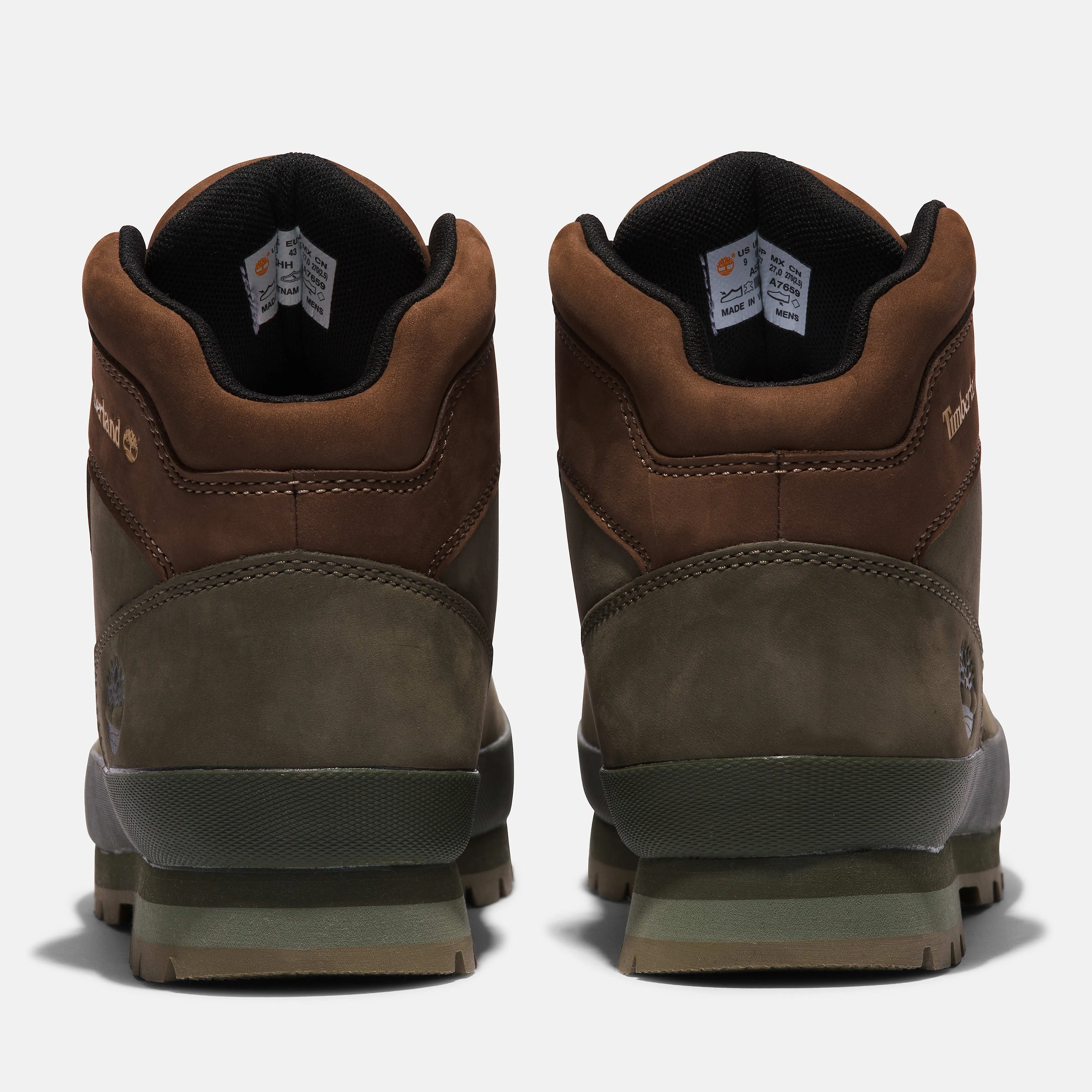 Timberland Men's Euro Hiker Mid 'Dark Green' - Tb0A5Zhha58 sold by Zulily product image thumbnail 5