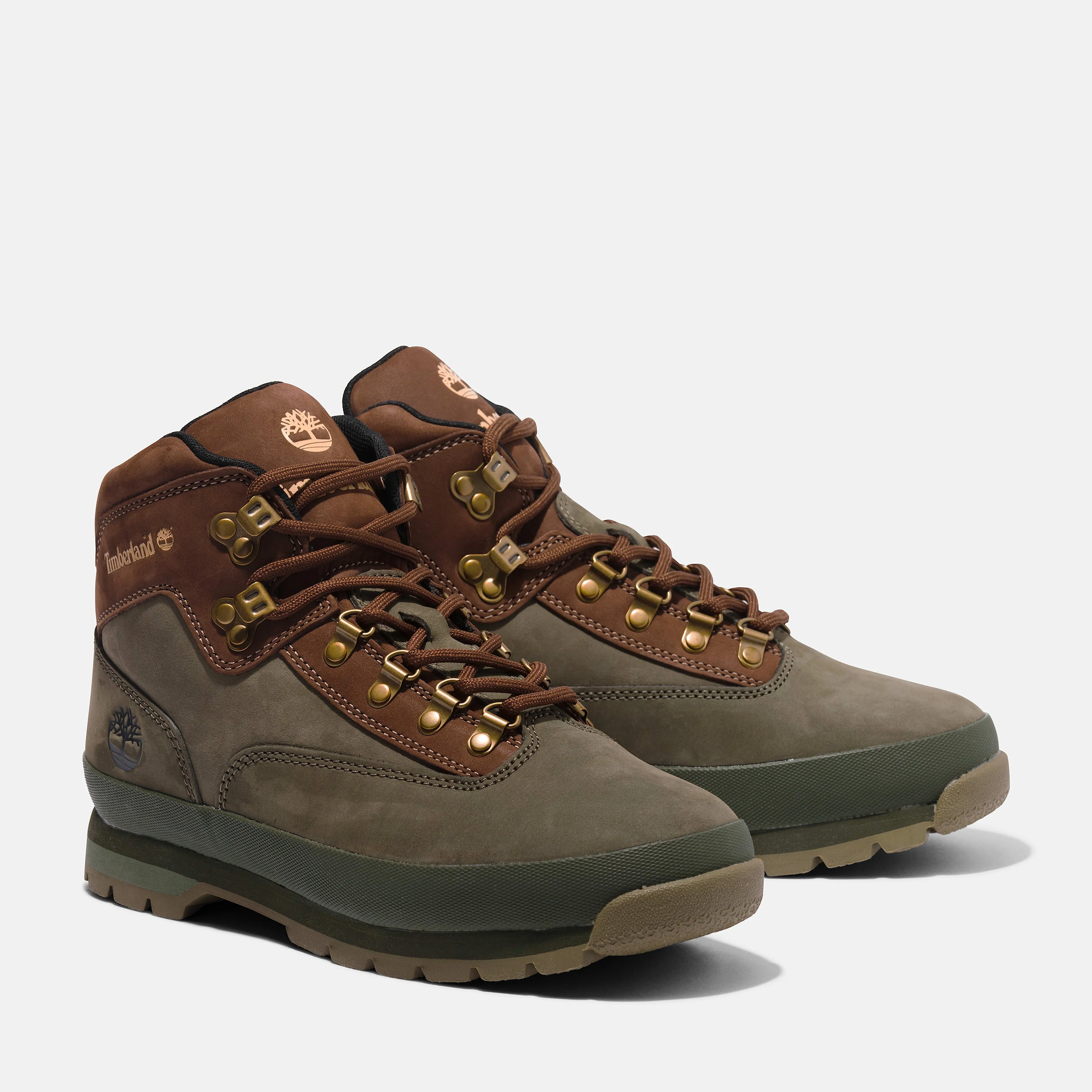 Timberland Men's Euro Hiker Mid 'Dark Green' - Tb0A5Zhha58 sold by Zulily product image thumbnail 2