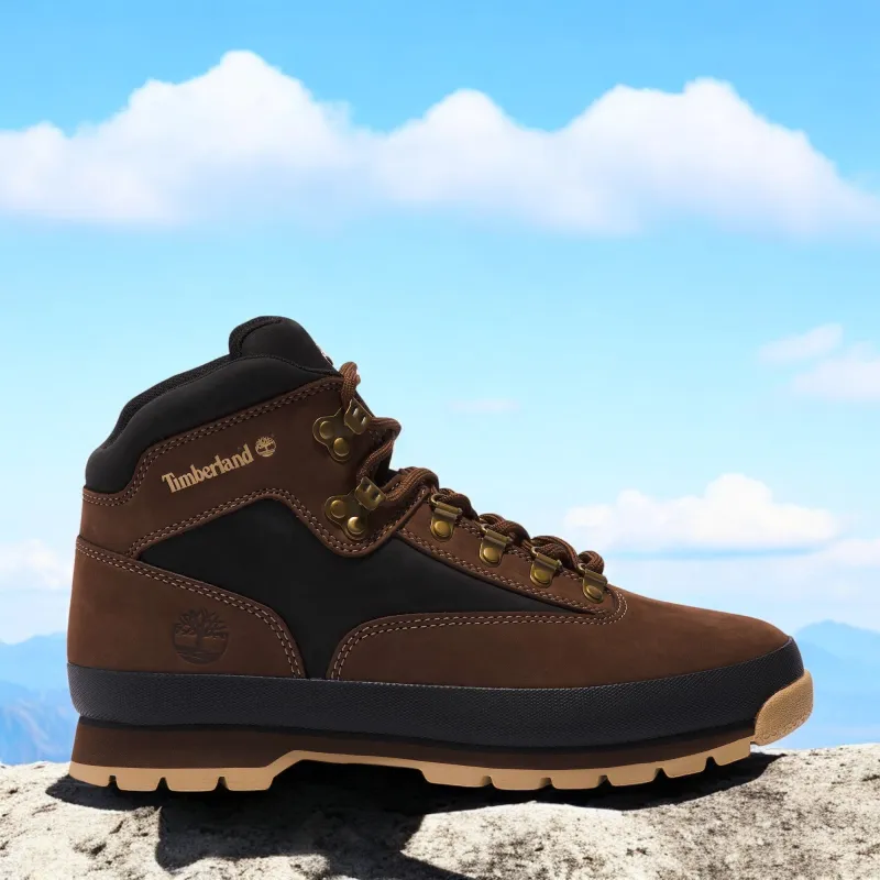 Timberland Men's Euro Hiker Mid 'Dark Brown' - Tb0A5Zj5968 sold by Zulily