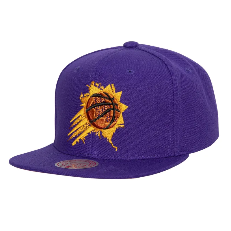 Mitchell & Ness Men's Nba Embroidery Glitch Snapback Suns sold by Zulily