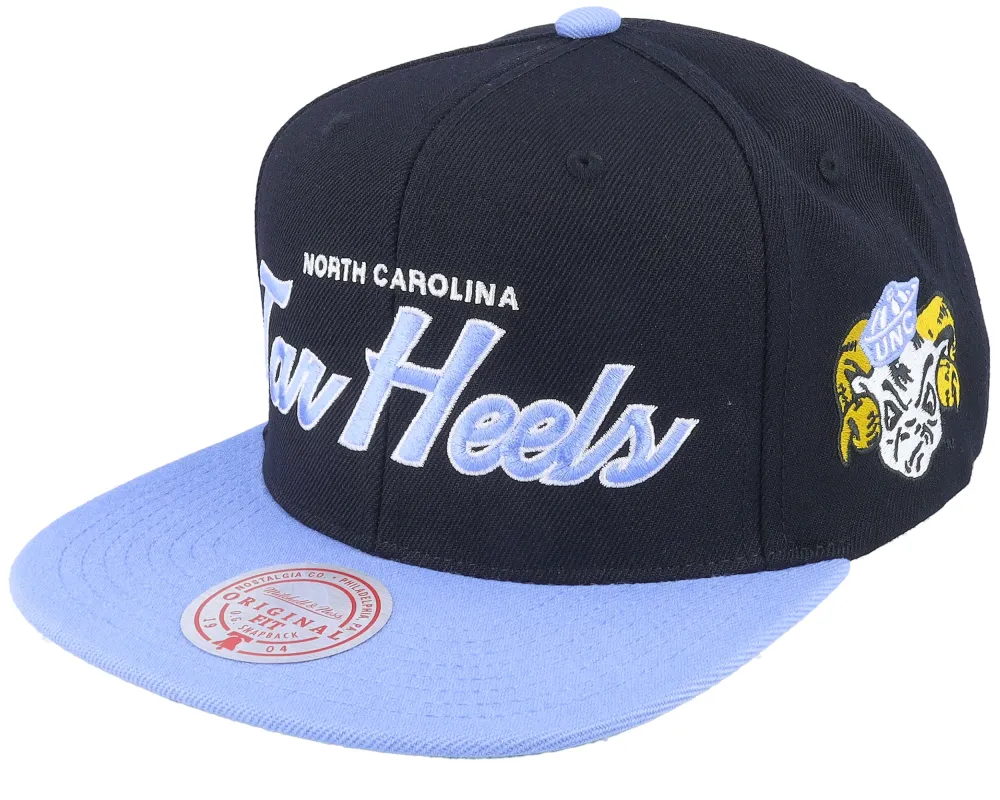 Mitchell & Ness Men's Ncaa Team Script 2.0 Snapback North Carolina sold by Zulily