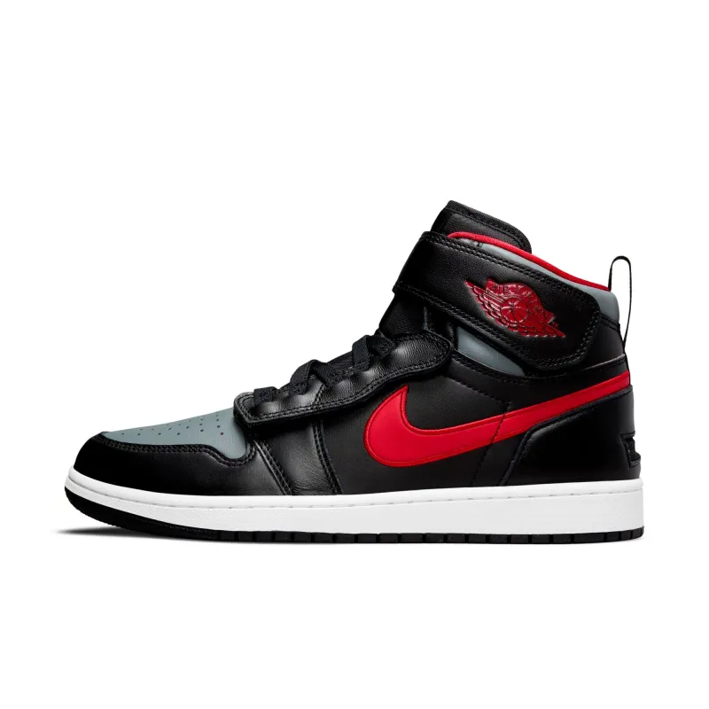 Air Jordan Men's Retro 1 High Flyease 'Black Gym Red Smoke Grey' - Cq3835-006 sold by Zulily